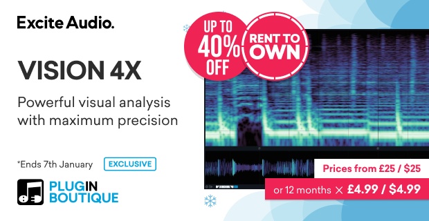 Excite Audio VISION 4X Holiday & Rent To Own Sale (Exclusive)