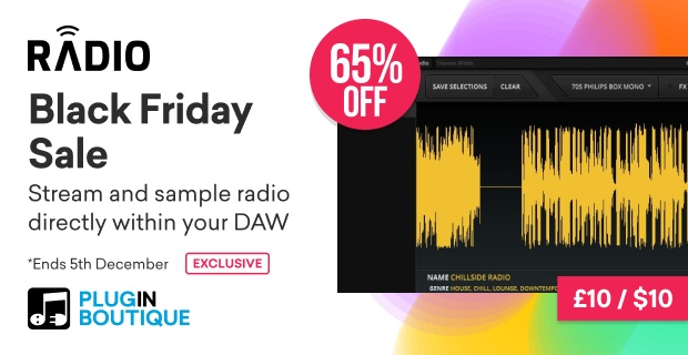 Plugin Boutique Radio Black Friday Sale (Exclusive)