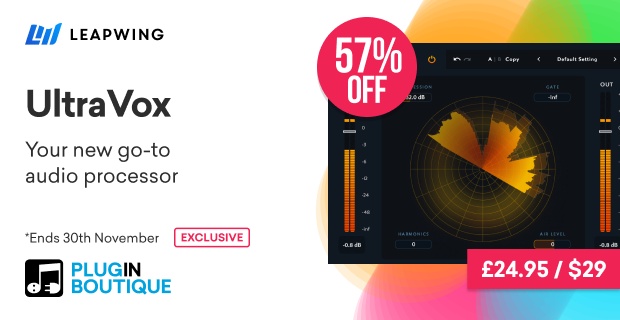 Leapwing Audio UltraVox Black Friday Sale (Exclusive)