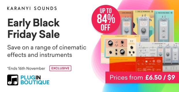 Karanyi Sounds Early Black Friday Sale (Exclusive)