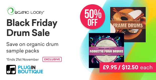 Organic Loops Drums Black Friday Sale (Exclusive)