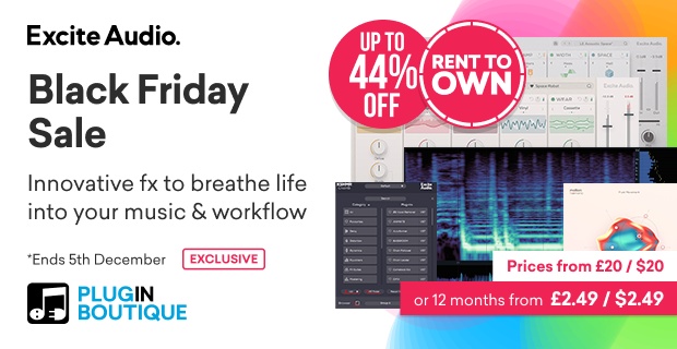 Excite Audio Black Friday & Rent To Own Sale (Exclusive)