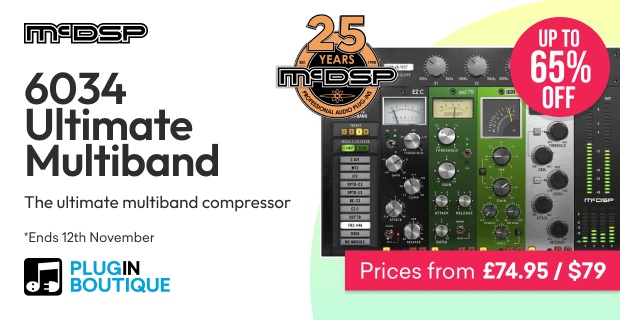 McDSP 25th Anniversary Sale - 6034 Ultimate Multi-Band