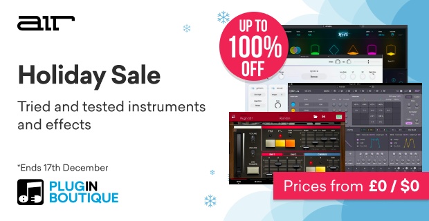 AIR Music Technology Holiday Sale