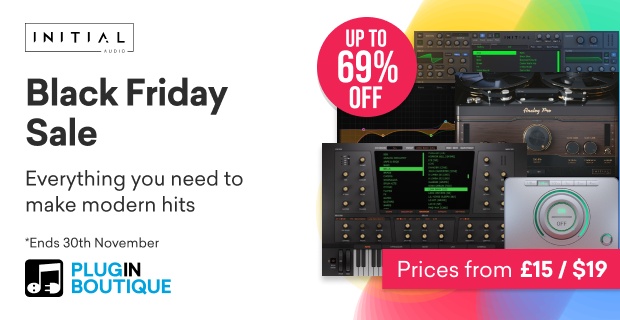 Initial Audio Black Friday Sale