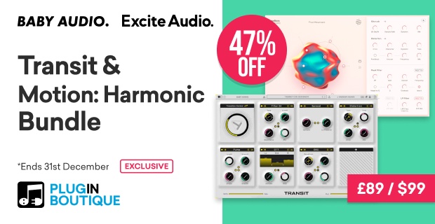 Baby Audio Transit & Excite Audio Motion Harmonic Bundle Sale (Exclusive)