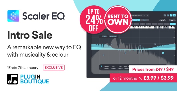 Plugin Boutique Scaler EQ Intro Sale (Exclusive)