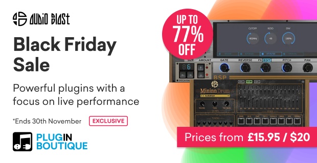 Audio Blast Black Friday Sale (Exclusive)
