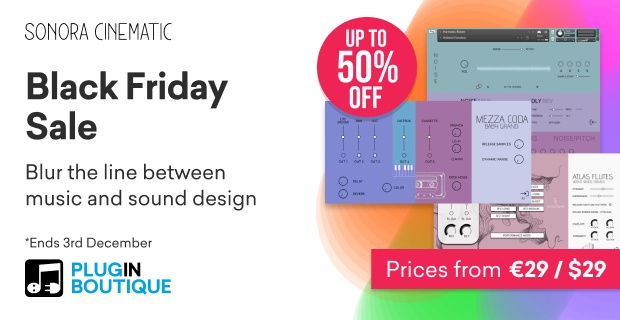 Sonora Cinematic Black Friday Sale