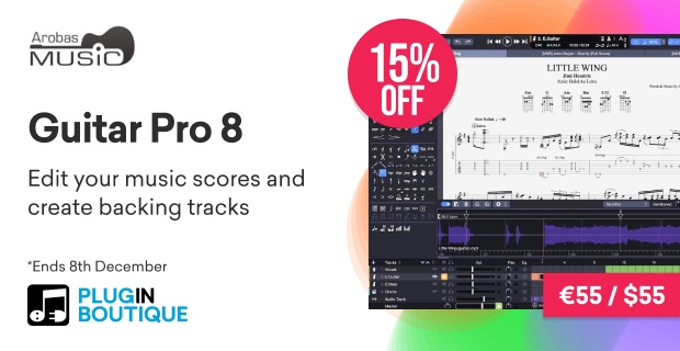 Arobas Music Guitar Pro Black Friday Sale