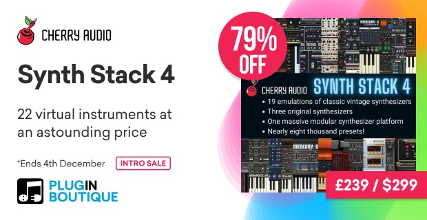 Cherry Audio Synth Stack 4 Intro Sale