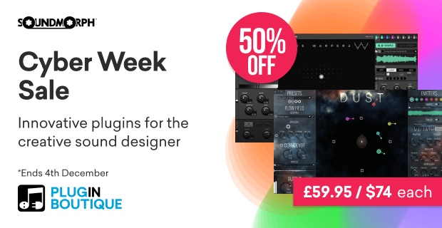 SoundMorph Cyber Week Sale