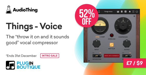 AudioThing Things - Voice Intro Sale 