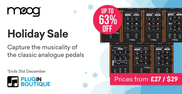 Moog Holiday Sale