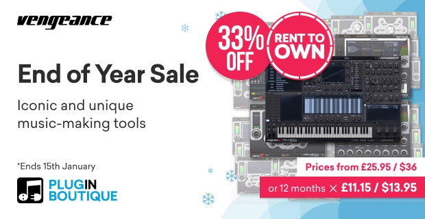 Vengeance Sound End of Year Sale 