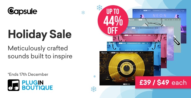 Capsule Audio Holiday Sale (Exclusive)