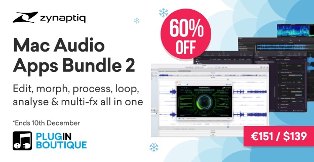 Zynaptiq Mac Audio Apps Bundle 2 Sale