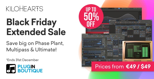 Kilohearts Black Friday Extended Sale