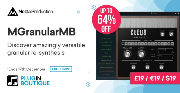 MeldaProduction MGranularMB Sale (Exclusive) 