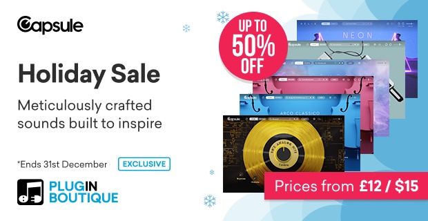 Capsule Audio Holiday Sale (Exclusive)