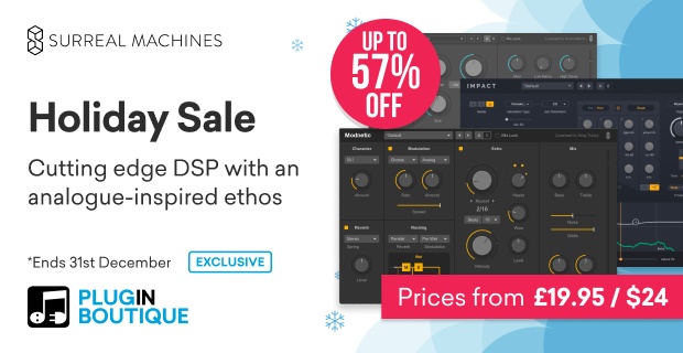 Surreal Machines Holiday Sale (Exclusive)