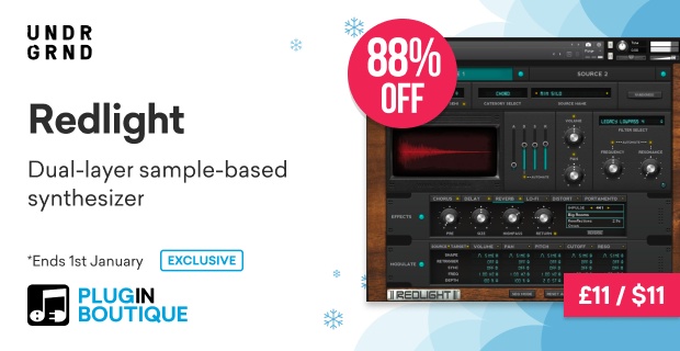 UNDRGRND SOUNDS Redlight Holiday Sale (Exclusive)