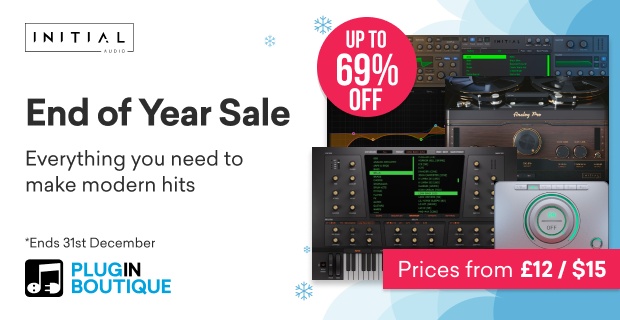 Initial Audio End of Year Sale