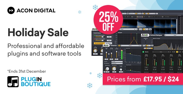 Acon Digital Holiday Sale