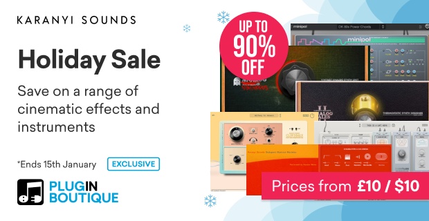 Karanyi Sounds Holiday Sale (Exclusive)