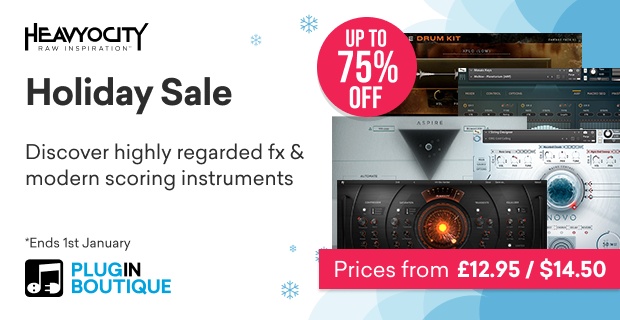 Heavyocity Holiday Sale