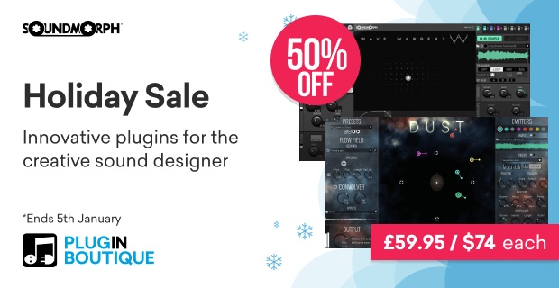 SoundMorph Holiday Sale