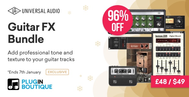 Universal Audio UAD Guitar FX 12 Days Of Christmas Sale (Exclusive)