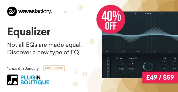 Wavesfactory Equalizer 12 Days of Christmas Sale (Exclusive)