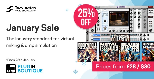 Two Notes Audio Engineering January Sale