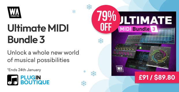 W.A. Production Ultimate Midi Bundle 3 Sale