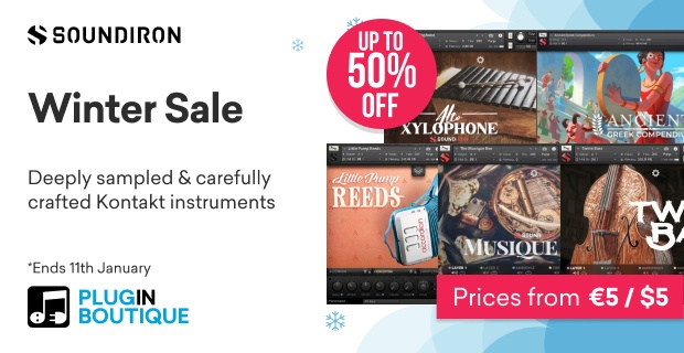 Soundiron Winter Sale