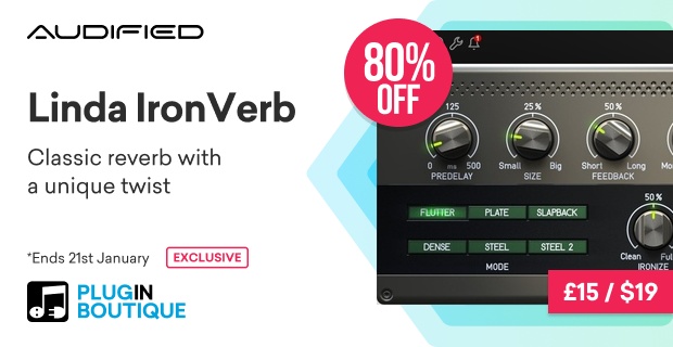 Audified Linda IronVerb Time Effects Sale (Exclusive)