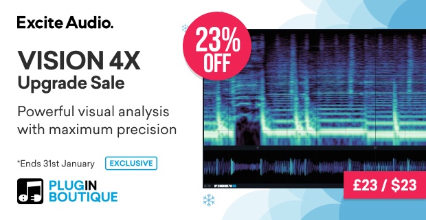 Excite Audio VISION 4X Upgrade Sale (Exclusive)