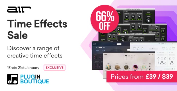 AIR Music Technology Time Effects Sale (Exclusive)