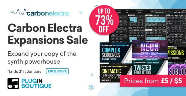 Plugin Boutique Carbon Electra Expansions Sale (Exclusive)
