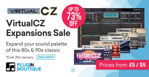 Plugin Boutique VirtualCZ Expansions Sale (Exclusive)