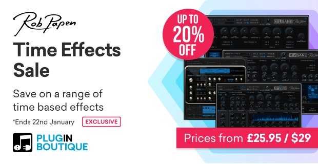 Rob Papen Time Effects Sale (Exclusive)