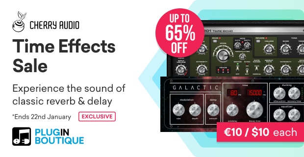 Cherry Audio Time Effects Sale (Exclusive)