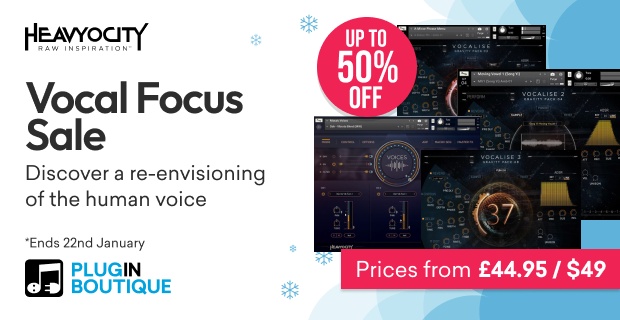Heavyocity Vocal Focus Sale (Exclusive)