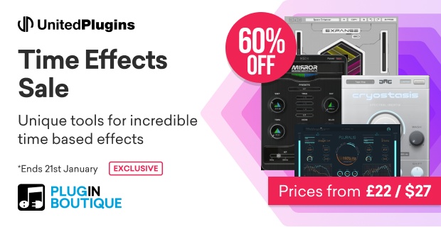United Plugins Time Effects Sale (Exclusive)