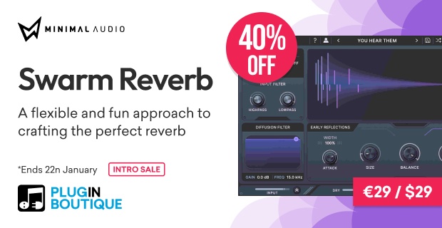 Minimal Audio Swarm Reverb Intro Sale (Exclusive)