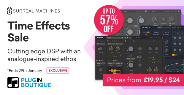 Surreal Machines Time Effects Sale (Exclusive)