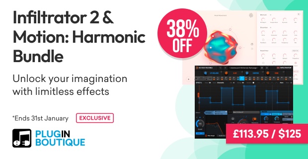 Devious Machines Infiltrator 2 & Excite Audio Motion: Harmonic Bundle (Exclusive)