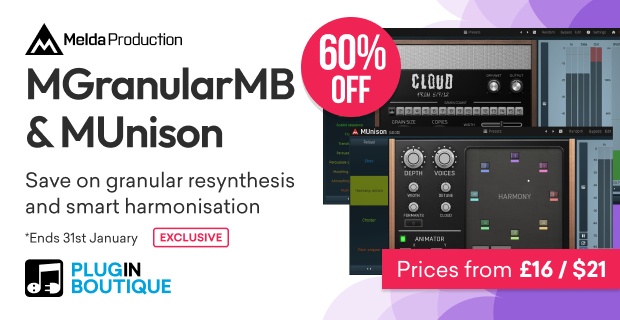 MeldaProduction MGranularMB & MUnison Sale (Exclusive)