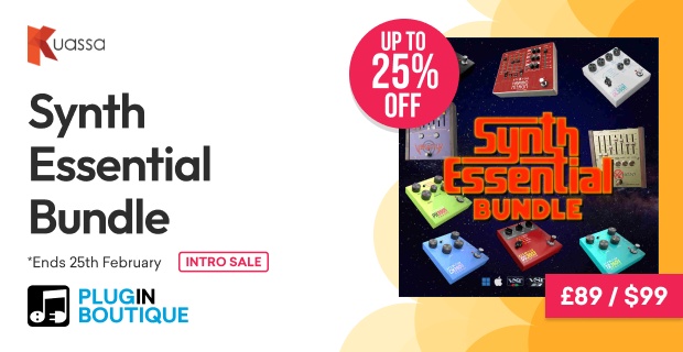 Kuassa Synth Essential Bundle Intro Sale